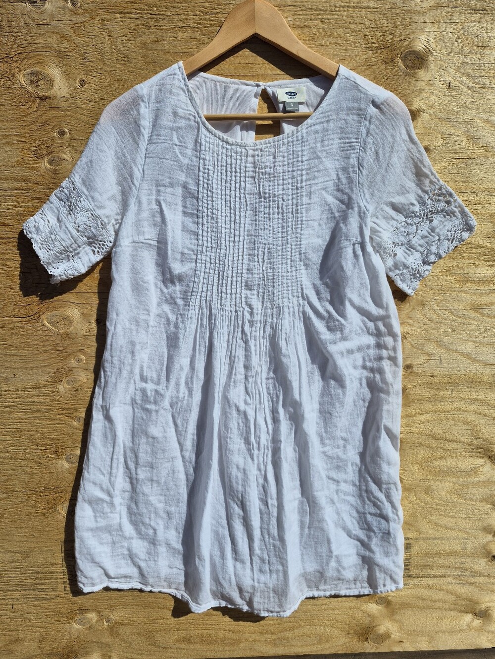 Old Navy Womens Small Dress White Mini